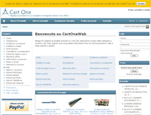 Tablet Screenshot of cartoneweb.it